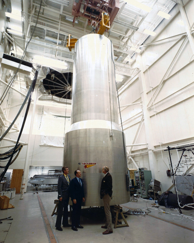 Hubble Space Telescope Structural Dynamics Test Vehicle at Lockheed